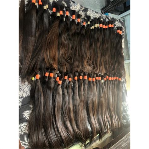 Black Unprocessed Raw Temple Hair At Best Price In New Delhi Preeti