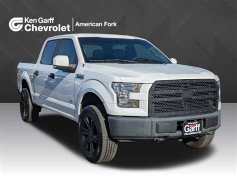 Pre Owned 2017 Ford F 150 Lariat Crew Cab Pickup In American Fork 4ex0172 Ken Garff Ford