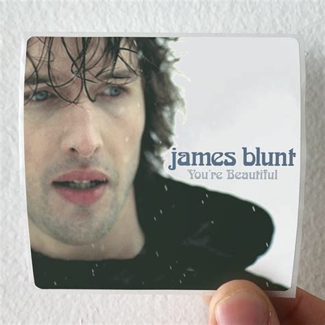 James Blunt Youre Beautiful Album Cover Sticker