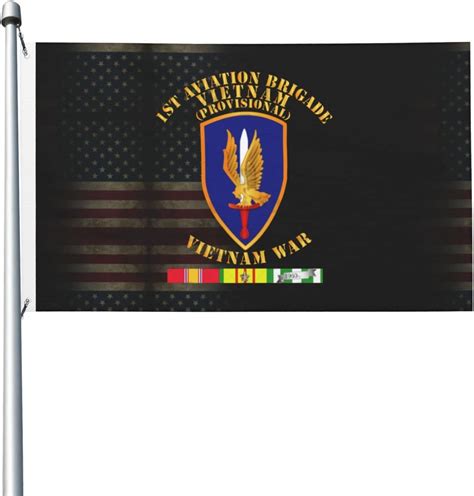 1st Aviation Vietnam Veteran Flag 3x5 Feet Double Sided