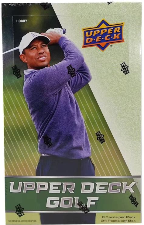 2024 Upper Deck Golf Hobby Box Maple Leaf Sports