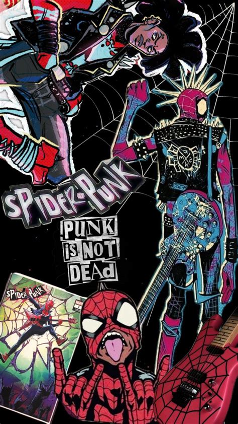 Hobiebrown Spiderpunk Spiderverse Spiderman Pictures Spider Verse