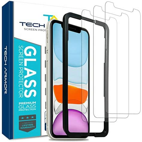 Tech Armor Ballistic Glass Screen Protector For Apple Iphone