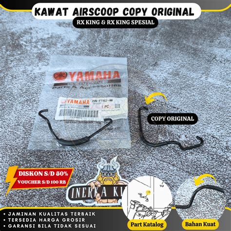 Jual TERMURAH Kawat Klem Airscoop Air Scoop Mata Kucing Rx King Lokal