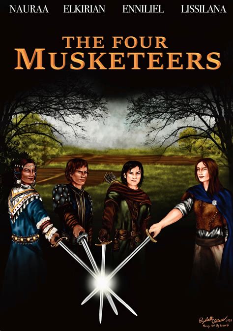 The Four Musketeers by NerdyLizard5 on DeviantArt