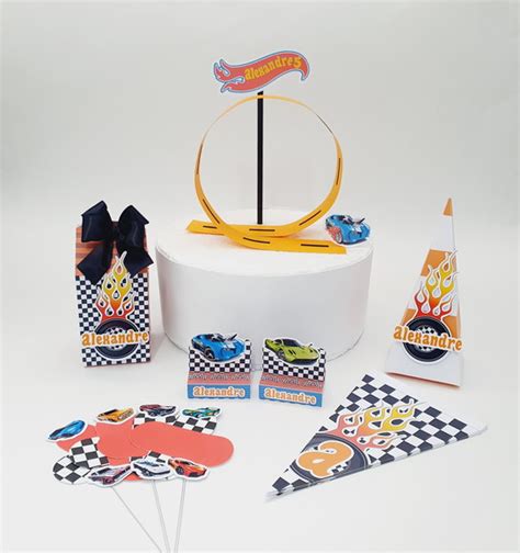 Kit Festa Em Casa Hot Wheels Elo Produtos Especiais
