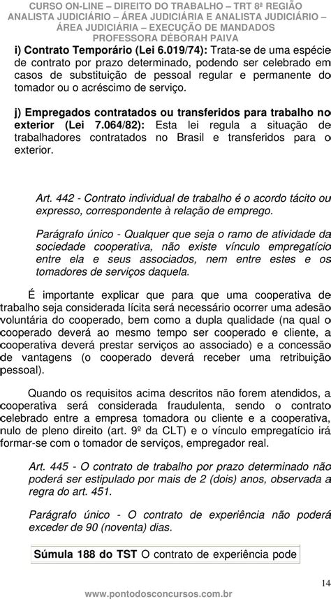 28 O Que Significa Contrato De Trabalho Individual