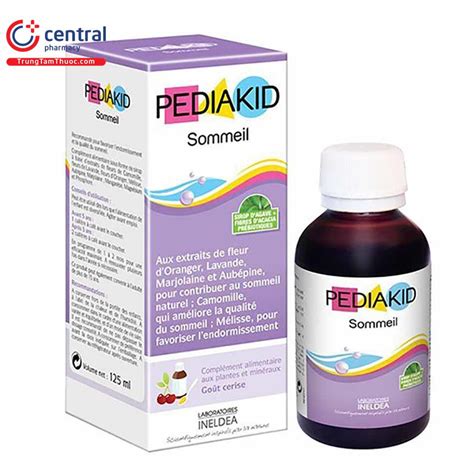 [CHÍNH HÃNG] Thuốc Pediakid Sommeil - giúp bé yêu ăn ngon ngủ khỏe