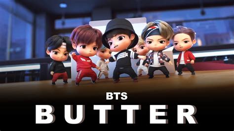 Tinytan I Animation Bts 방탄소년단 Butter Fan Made Music Video