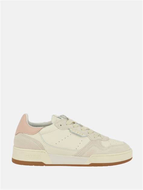 Jinny Sneakers Chaussures Guess Beige Femmes Germaine Collard