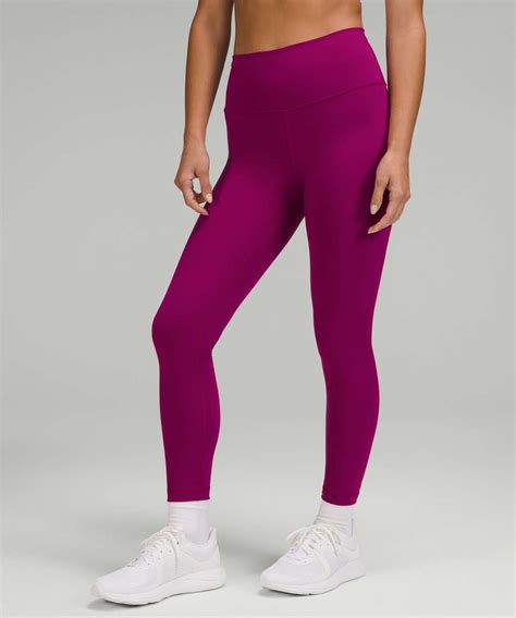 Lululemon Wunder Train High Rise Tight Magenta Purple Lulu Fanatics