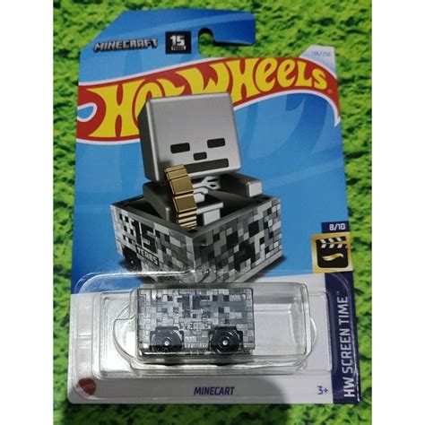 Jual HOT WHEELS MINECART MINECRAFT 15 YEARS Shopee Indonesia