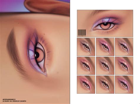 The Sims Resource - Pastel Eyeshadow N213