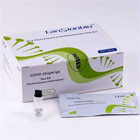 Kit De Prueba Para COVID 19 Lansion Biotechnology Co Ltd De IgG