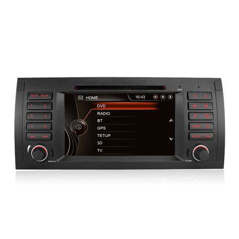 7 Inch Capacitive Touch Screen Car DVD Player For BMW E39 X5 M5 E38 E53