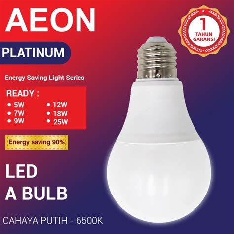 Jual Lampu Garansi Platinum LED Bulb 5w 7w 9w 12w 15w 18w 21w Bohlam