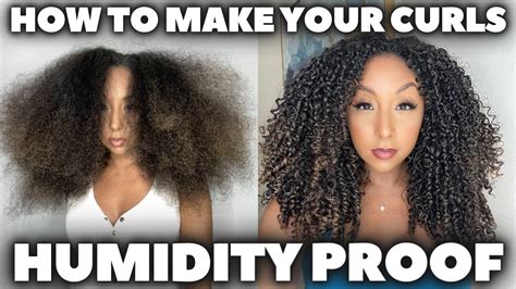 How To Make Your Curls Humidity Proof Summer Curly Hair Routine