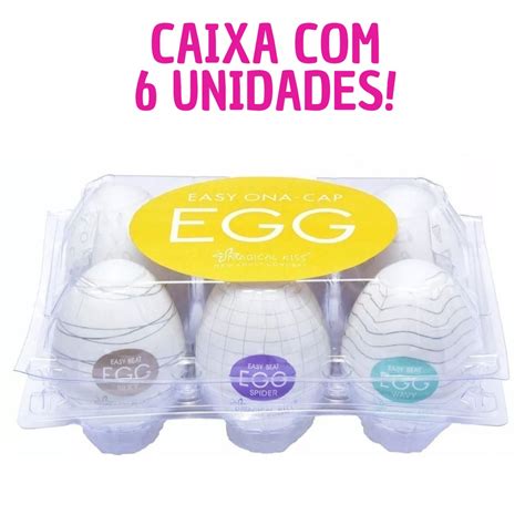 KIT Egg Masturbador Masculinos Buceta Ovo Punheta Texturas Internas Variadas SEX SHOP Shopee