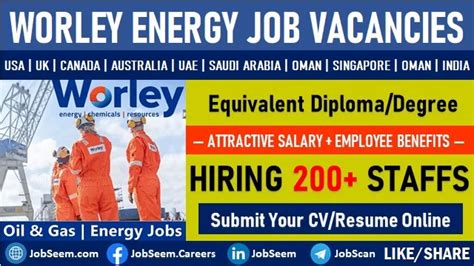 Worley Jobs And Careers Vacancies Urgent Staff Hiring 2025