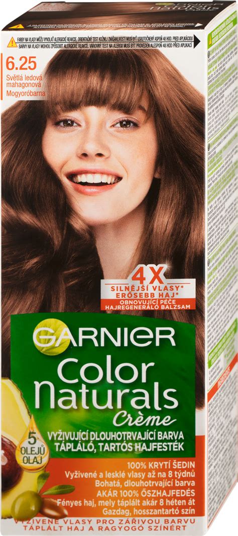 GARNIER Color naturals Farba na vlasy 6 25 svetlá ľadová mahagónová