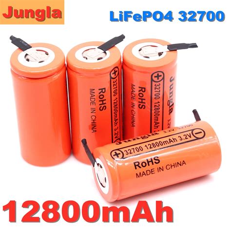 3 2V 32700 12800mAh LiFePO4 Battery 12 8Ah 50A Continuous Discharge