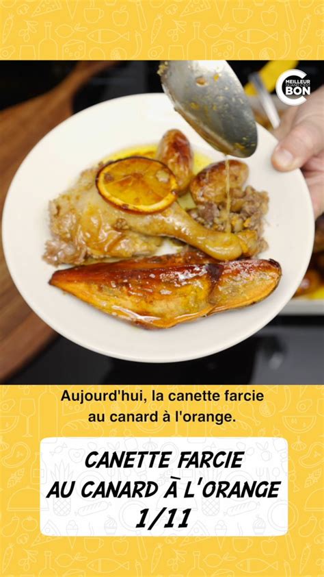 Canette Farcie Au Canard L Orange Recettes De Cuisine Canette