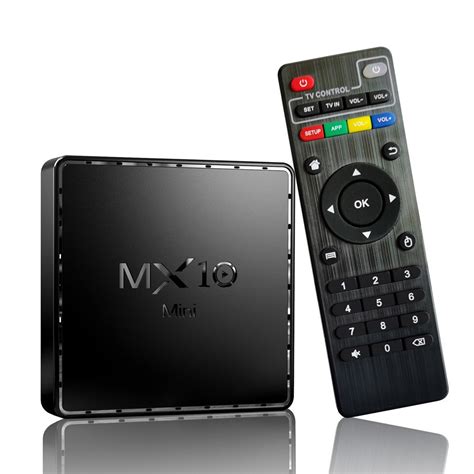 Mx Mini Android Smart Tv Box Uhd K Media Player Allwinner H