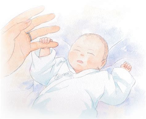 新生児｜イラストレーター かんざき かりん