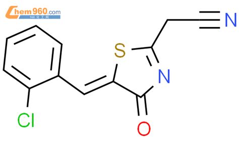 649760 52 1 2 Thiazoleacetonitrile 5 2 Chlorophenyl Methylene 4 5