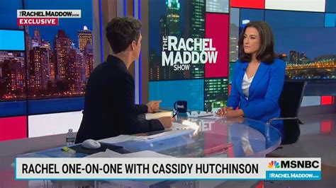 Cassidy Hutchinson Recounts Jan Th From Inside Trump Wh