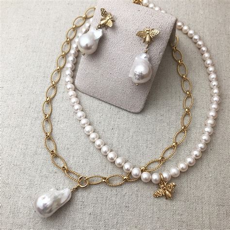 Baroque Pearl Necklace