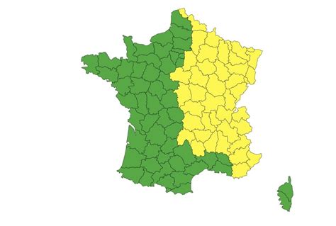 Orages tous les départements de Bourgogne Franche Comté en vigilance