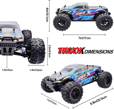 Autos Rc A Escala Auto De Control Remoto Wd De Alta Velocidad De