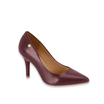 Scarpin Vizzano Nude Preto Vinho Azul Jeans Sapato Social De Bico Fino Feminino Original