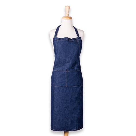 Dii Denim Jean Shop Chef Apron 35x28 100 Cotton