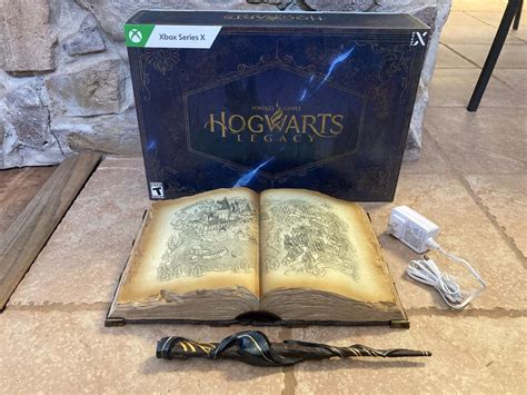 Hogwarts Legacy Collector S Edition Floating Wand Book And Box