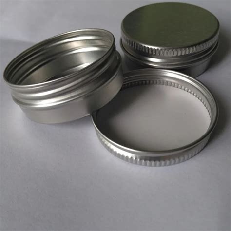 Pcs Screw On Lids Aluminium Jars Cream Jars With Screw Lid Cosmetic