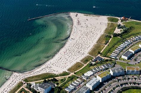 Fehmarn Von Oben Meeres K Ste Der Ostsee In Burg Auf Fehmarn Im