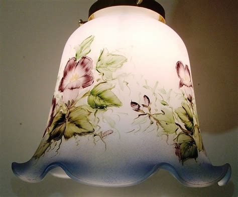 Hand Painted Glass Lamp Shades Ideas On Foter