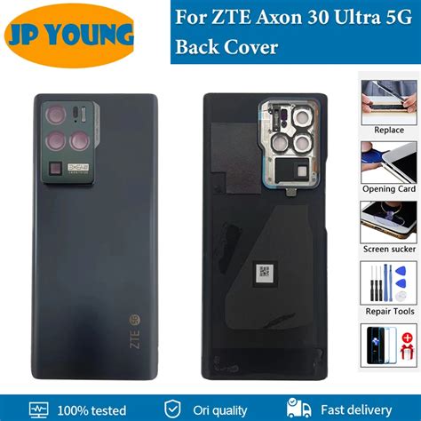 Cristal Trasero Original Para ZTE Axon 30 Ultra 5G Cubierta Trasera De