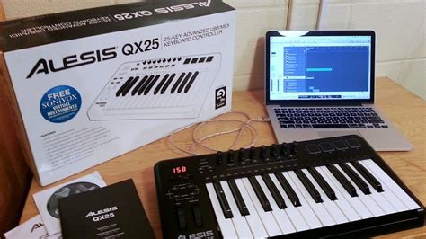 Alesis Qx Unboxing First Look Hands On Key Advanced Midi Usb