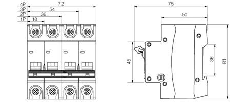 Cemig Smgb Dc Series Dc Mcb Mini Circuit Breaker Ka High Quality P