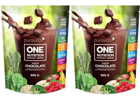 One Nutrition Vegan Chocolate Puravida X G Parcelamento Sem Juros