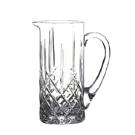 Crystal Glass Jug 1 2l Dobsons Marquee And Party Hire