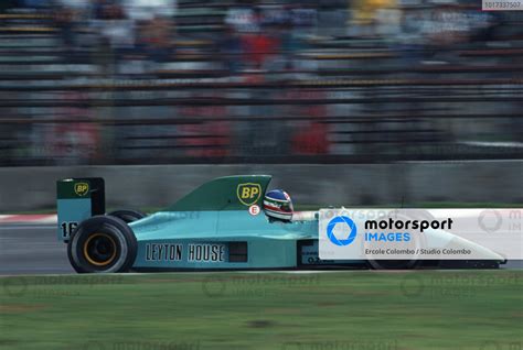 Ivan Capelli Leyton House CG911 Ilmor Mexican GP Motorsport Images