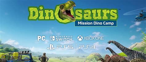 DINOSAURS Mission Dino Camp A New Educational Game Is Revealed On