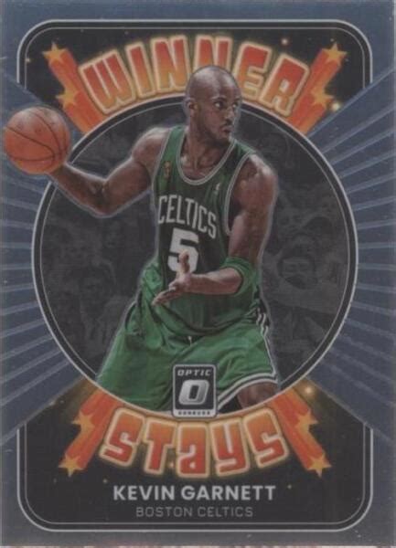 2021 22 Panini Donruss Optic Winner Stays 11 Kevin Garnett For Sale