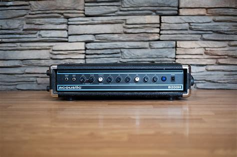 Acoustic B200h 200w Bass Amplifier Very Good Free Reverb