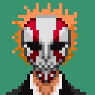 Kurosaki Ichigo Pixel Art By Mraali On Deviantart Hot Sex Picture