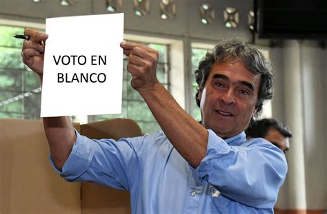 Fajardo Anunció Que Su Voto Será En Blanco Página10